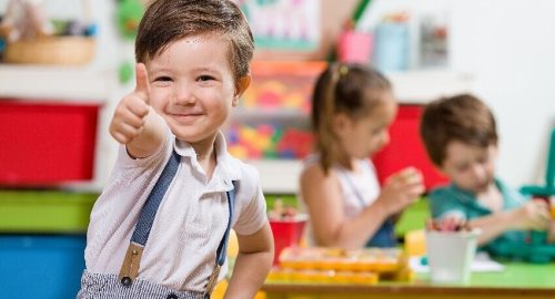Are 4-Year-Olds in Preschool