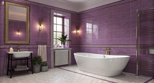 Color Guide: Purple Bathroom Ideas and Designs